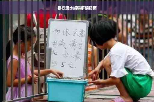 银行流水编码解读指南
