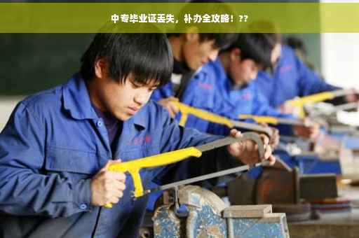 中专毕业证丢失，补办全攻略！??