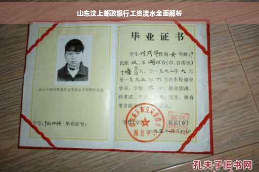 山东汶上邮政银行工资流水全面解析