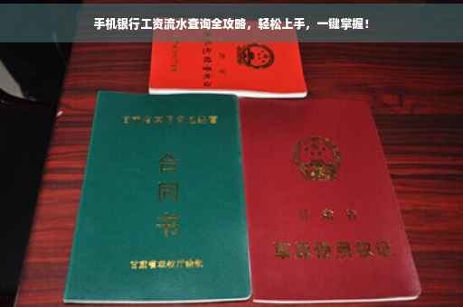 手机银行工资流水查询全攻略，轻松上手，一键掌握！