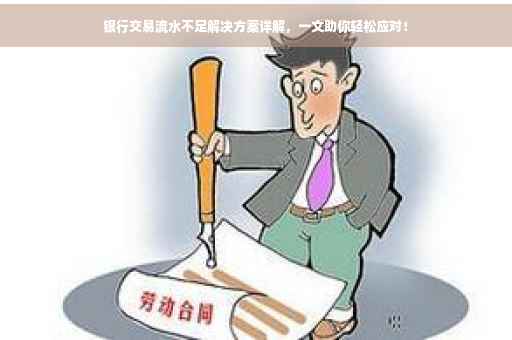 银行交易流水不足解决方案详解，一文助你轻松应对！