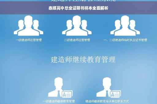 泰顺高中毕业证明书样本全面解析