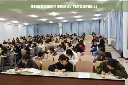 鹿邑玄武镇董楼村成长见证，村庄变迁的印记?