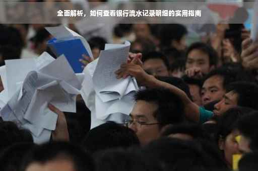 全面解析，如何查看银行流水记录明细的实用指南