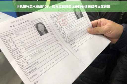 手机银行流水账单PDF，轻松实现财务记录的便捷获取与高效管理