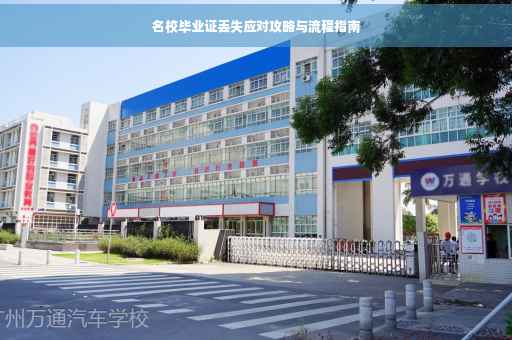 名校毕业证丢失应对攻略与流程指南