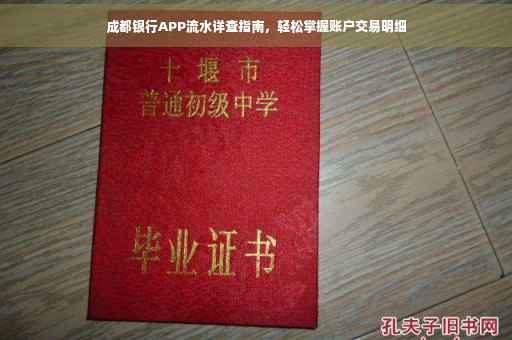 成都银行APP流水详查指南，轻松掌握账户交易明细