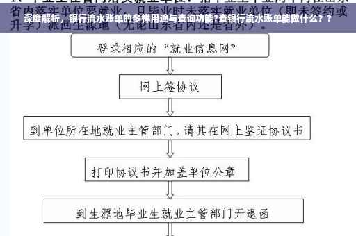 深度解析，银行流水账单的多样用途与查询功能?查银行流水账单能做什么？?