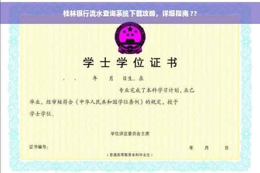 桂林银行流水查询系统下载攻略，详细指南 ??