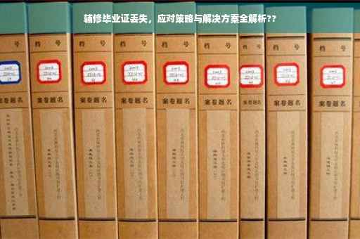 辅修毕业证丢失，应对策略与解决方案全解析??