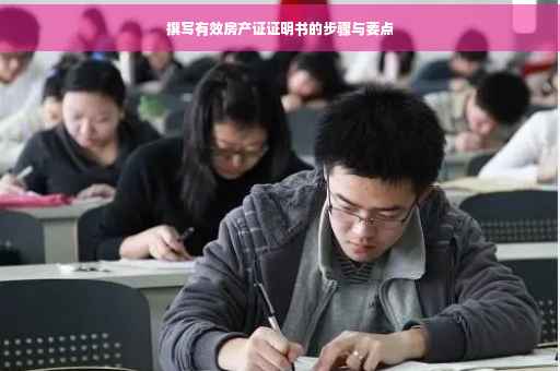 撰写有效房产证证明书的步骤与要点