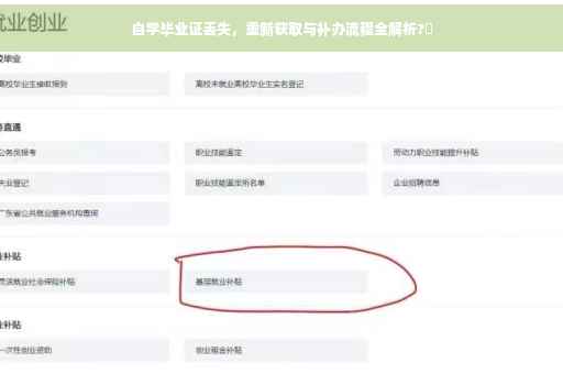 自学毕业证丢失，重新获取与补办流程全解析?✨