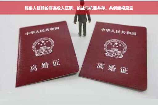 残疾人结婚的真实收入证明，挑战与机遇并存，共创幸福篇章