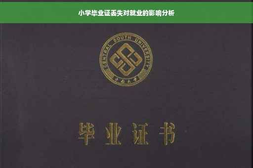 小学毕业证丢失对就业的影响分析