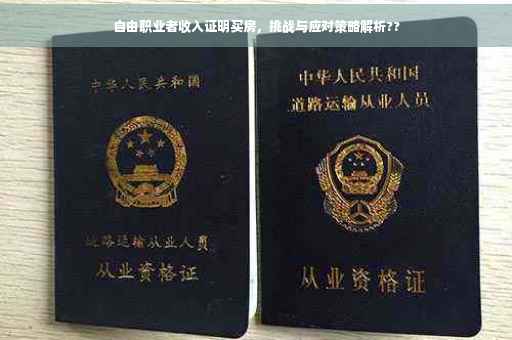 自由职业者收入证明买房，挑战与应对策略解析??
