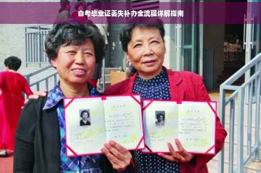 自考毕业证丢失补办全流程详解指南