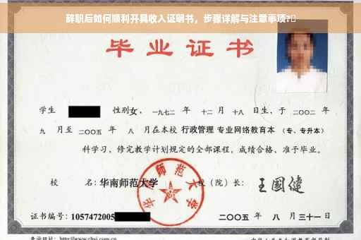 辞职后如何顺利开具收入证明书，步骤详解与注意事项?✨