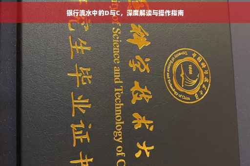 银行流水中的D与C，深度解读与操作指南