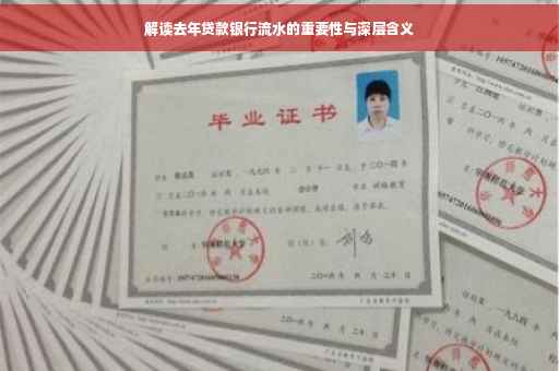 解读去年贷款银行流水的重要性与深层含义