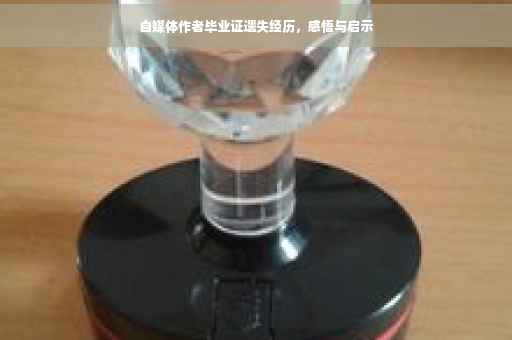 自媒体作者毕业证遗失经历，感悟与启示