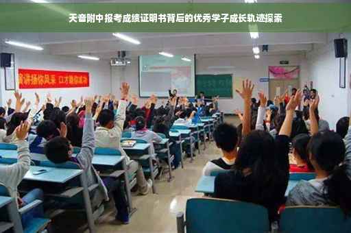 天音附中报考成绩证明书背后的优秀学子成长轨迹探索