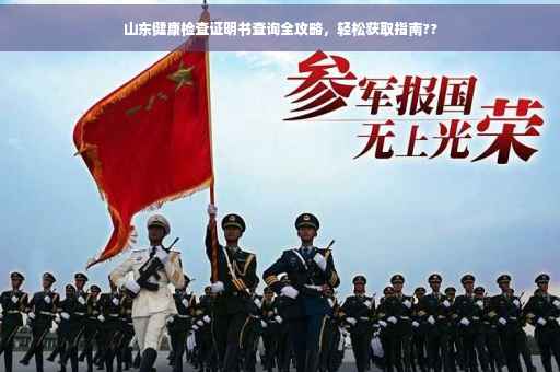 山东健康检查证明书查询全攻略，轻松获取指南??