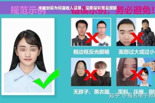 卡被封后为何需收入证明，深度探究背后原因