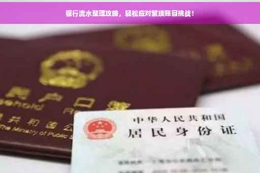 银行流水整理攻略，轻松应对繁琐账目挑战！