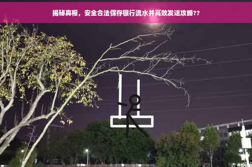 揭秘真相，安全合法保存银行流水并高效发送攻略??