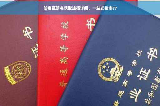 防疫证明书获取途径详解，一站式指南??