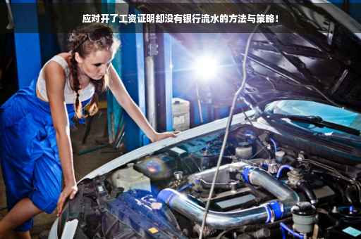 应对开了工资证明却没有银行流水的方法与策略！