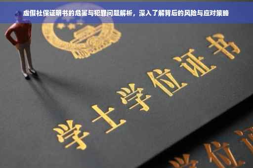 虚假社保证明书的危害与犯罪问题解析，深入了解背后的风险与应对策略