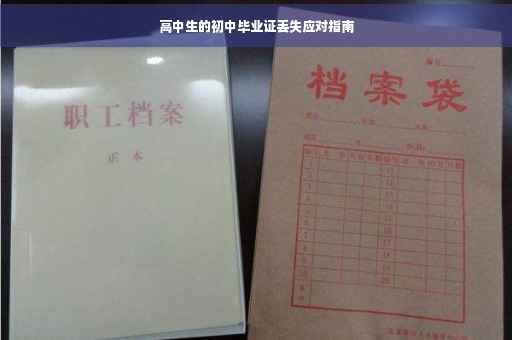 高中生的初中毕业证丢失应对指南