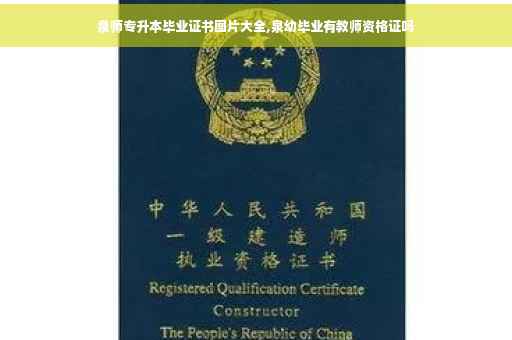 泉师专升本毕业证书图片大全,泉幼毕业有教师资格证吗