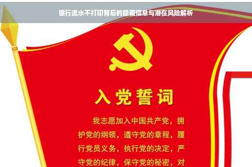 银行流水不打印背后的隐藏信息与潜在风险解析