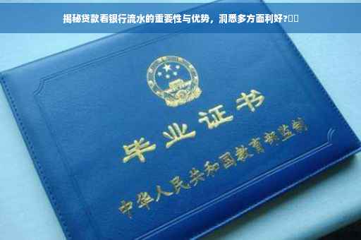 揭秘贷款看银行流水的重要性与优势，洞悉多方面利好?⚡️