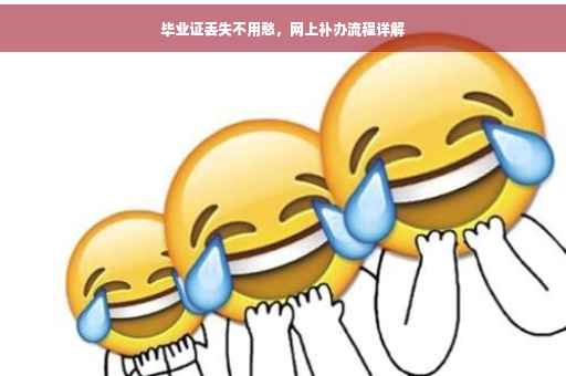 毕业证丢失不用愁，网上补办流程详解