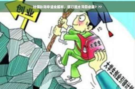 社保补贴申请全解析，银行流水是否必需？??