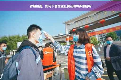 详细指南，如何下载企业社保证明书步骤解析