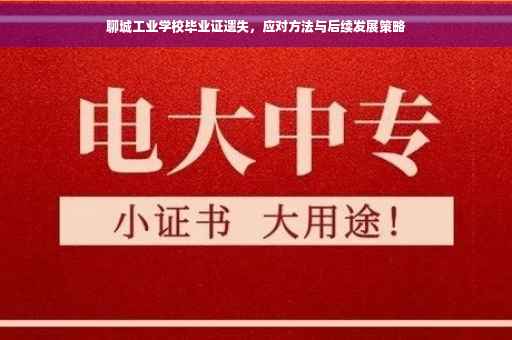 聊城工业学校毕业证遗失，应对方法与后续发展策略