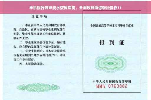 手机银行转账流水恢复指南，全面攻略助你轻松操作??