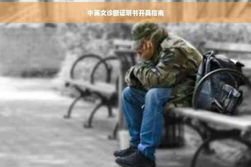 中英文诊断证明书开具指南