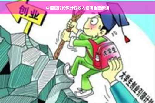 中国银行伦敦分行收入证明全面解读