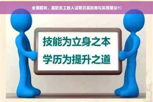 全面解析，离职员工收入证明开具指南与实用建议?✨