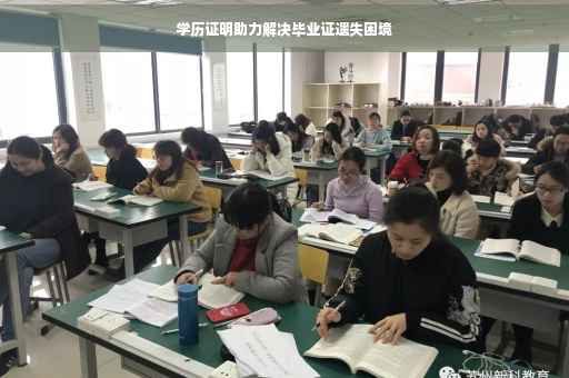 学历证明助力解决毕业证遗失困境