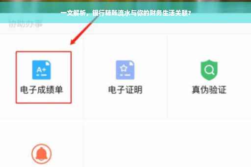 一文解析，银行转账流水与你的财务生活关联?