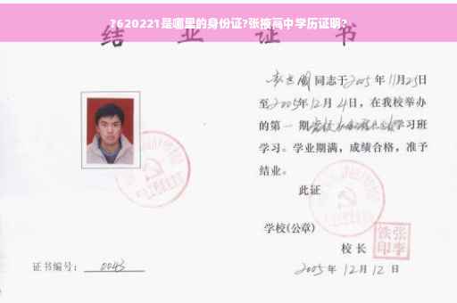 ?620221是哪里的身份证?张掖高中学历证明?
