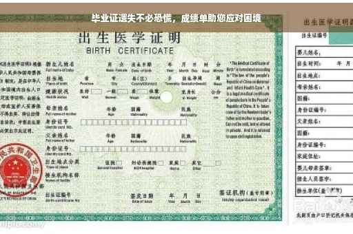 毕业证遗失不必恐慌，成绩单助您应对困境