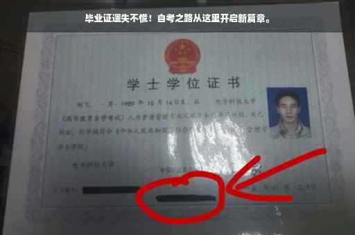 毕业证遗失不慌！自考之路从这里开启新篇章。