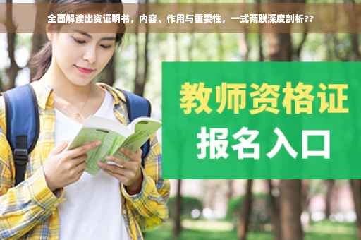 全面解读出资证明书，内容、作用与重要性，一式两联深度剖析??
